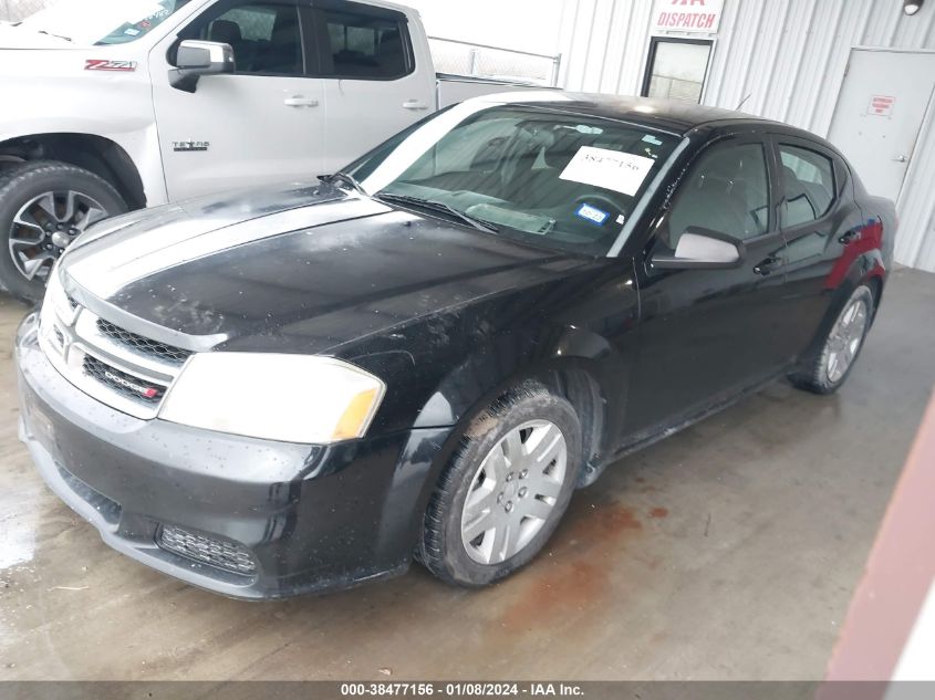 2014 DODGE AVENGER SE - 1C3CDZAG4EN113255