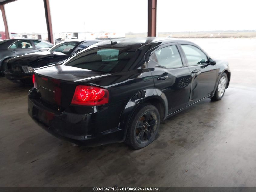 2014 DODGE AVENGER SE - 1C3CDZAG4EN113255