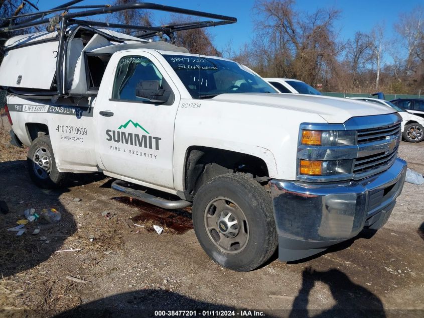 2017 CHEVROLET SILVERADO 2500HD WT - 1GC0CUEG5HZ372834