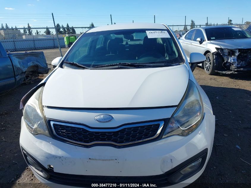 2013 KIA RIO EX - KNADN4A33D6282248