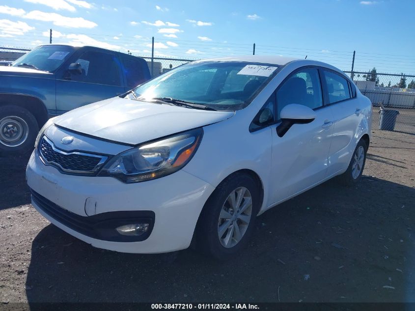 2013 KIA RIO EX - KNADN4A33D6282248