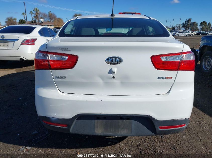 2013 KIA RIO EX - KNADN4A33D6282248