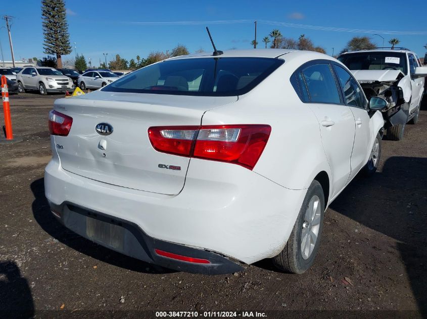 2013 KIA RIO EX - KNADN4A33D6282248