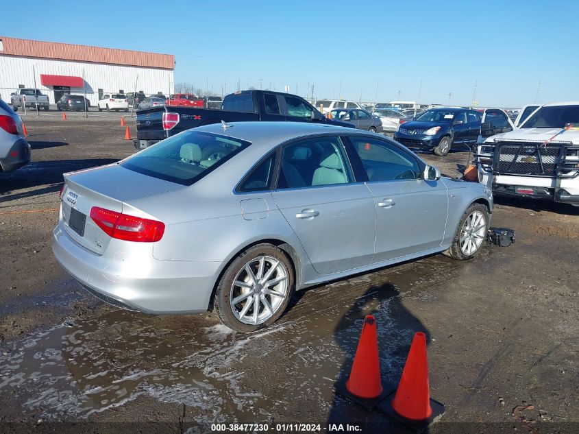 2014 AUDI A4 2.0T PREMIUM - WAUFFAFL6EA077244