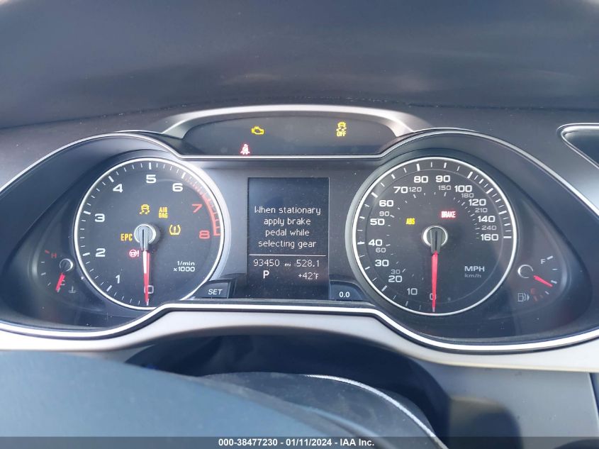 2014 AUDI A4 2.0T PREMIUM - WAUFFAFL6EA077244