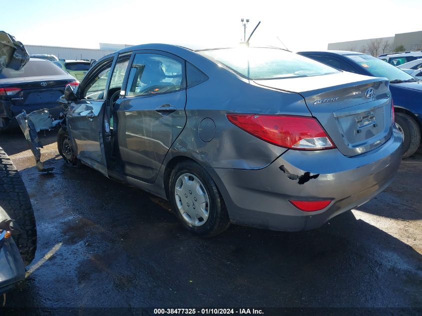 2015 HYUNDAI ACCENT GLS - KMHCT4AE5FU855456