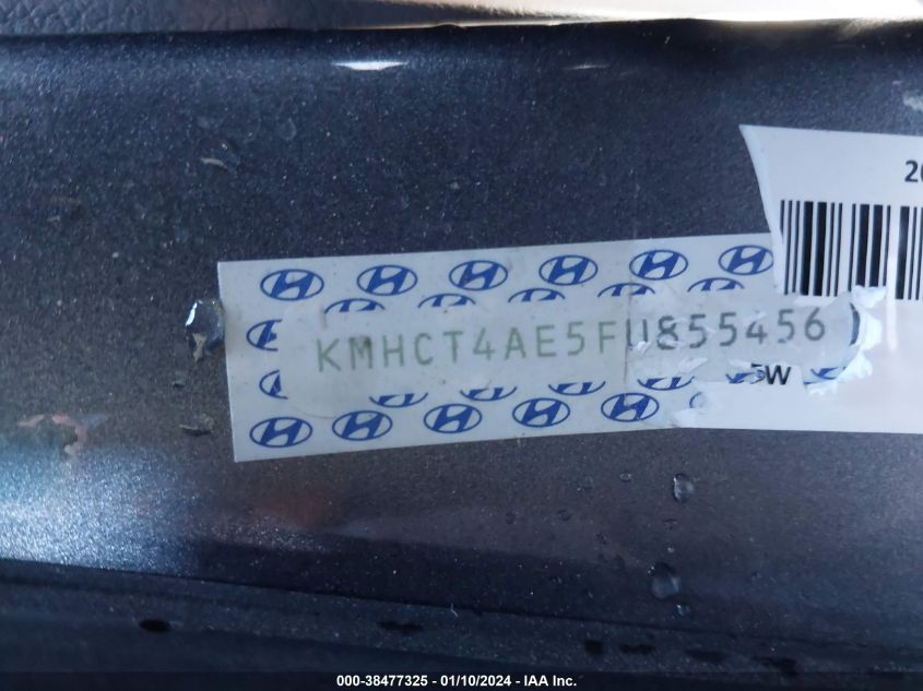 2015 HYUNDAI ACCENT GLS - KMHCT4AE5FU855456
