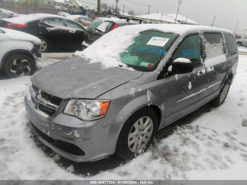 2017 DODGE GRAND CARAVAN SE - 2C4RDGBGXHR855904