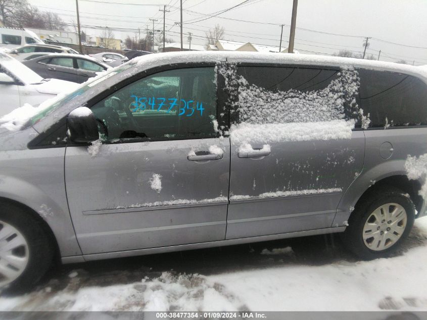 2017 DODGE GRAND CARAVAN SE - 2C4RDGBGXHR855904