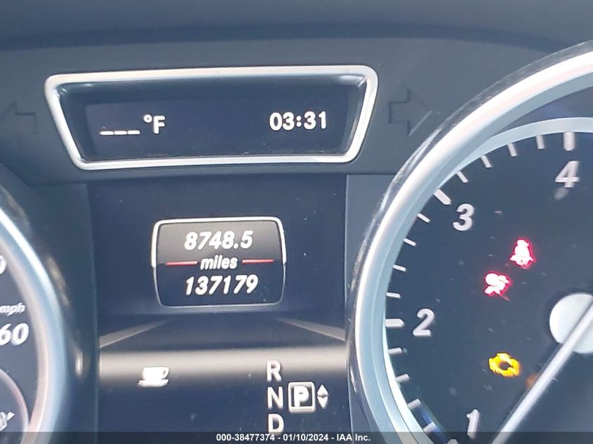 2013 MERCEDES-BENZ ML 350 BLUETEC 4MATIC 4JGDA2EB9DA258453
