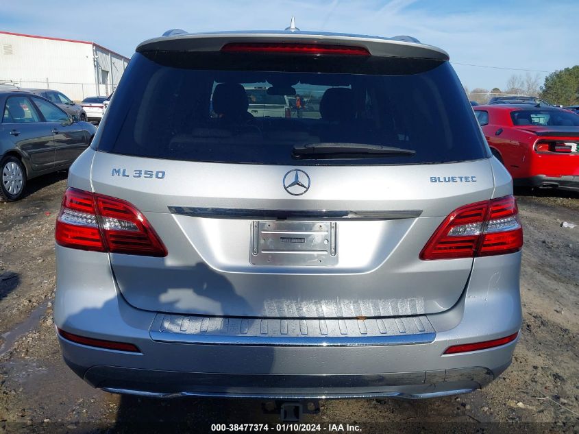 2013 MERCEDES-BENZ ML 350 BLUETEC 4MATIC 4JGDA2EB9DA258453