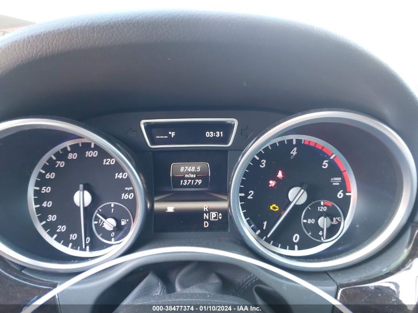 2013 MERCEDES-BENZ ML 350 BLUETEC 4MATIC 4JGDA2EB9DA258453