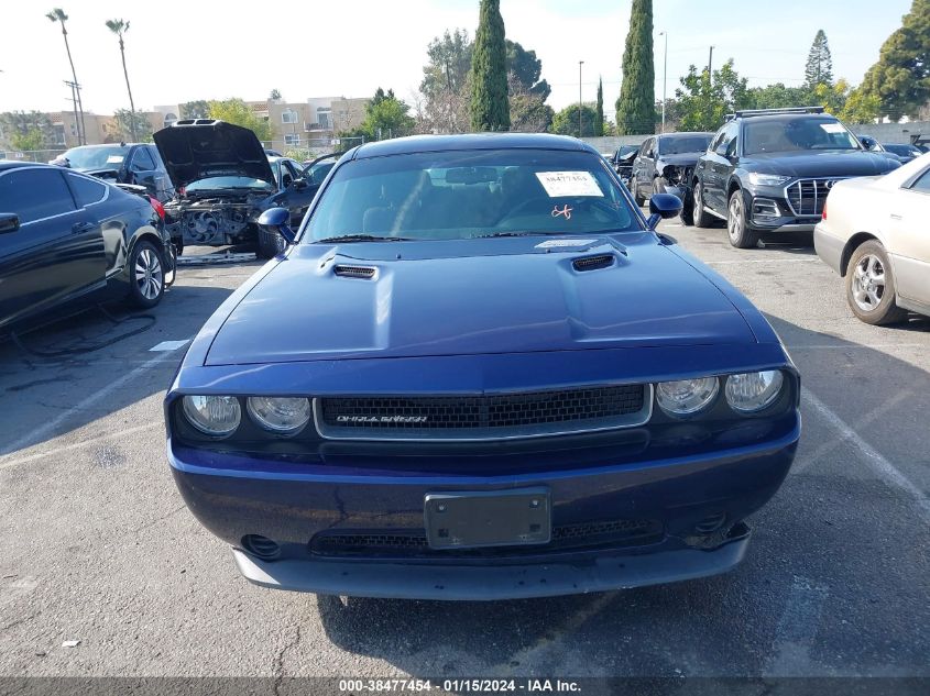 2014 DODGE CHALLENGER SXT - 2C3CDYAGXEH133870