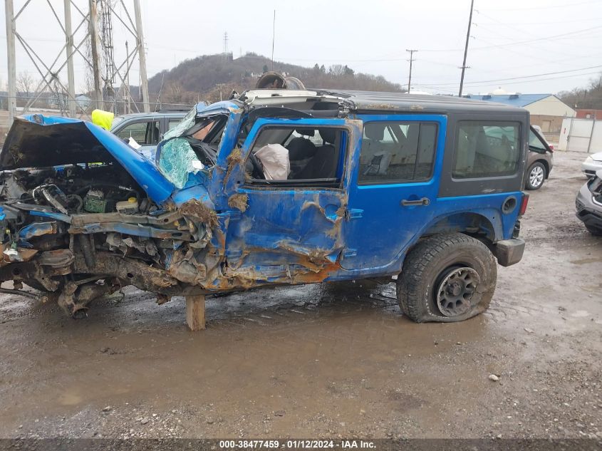 2015 JEEP WRANGLER UNLIMITED SPORT - 1C4BJWDG8FL544107