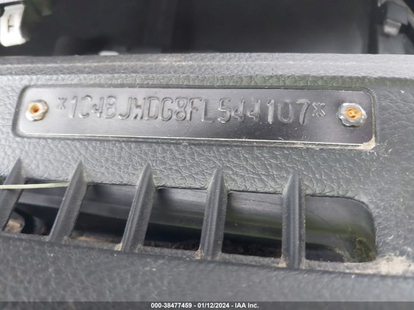 2015 JEEP WRANGLER UNLIMITED SPORT - 1C4BJWDG8FL544107