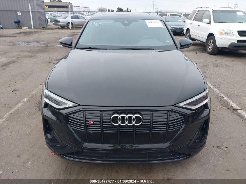 2022 AUDI E-TRON S SPORTBACK PREMIUM PLUS QUATTRO WA11CBGEXNB024059