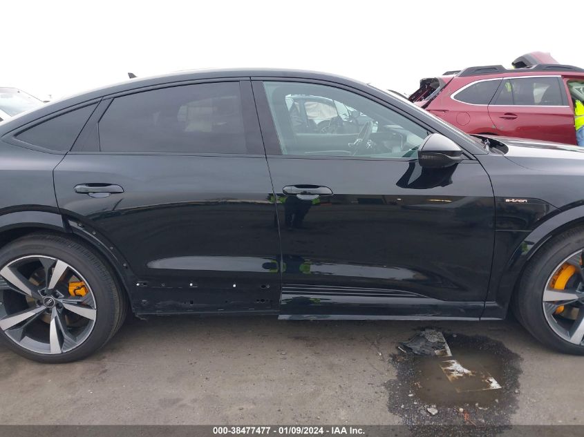 2022 AUDI E-TRON S SPORTBACK PREMIUM PLUS QUATTRO WA11CBGEXNB024059