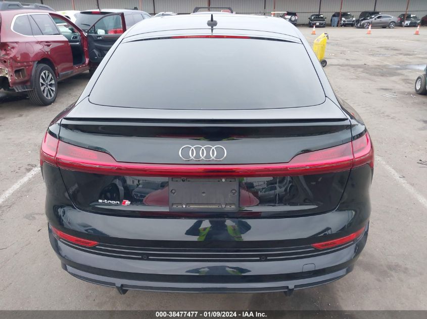 2022 AUDI E-TRON S SPORTBACK PREMIUM PLUS QUATTRO WA11CBGEXNB024059