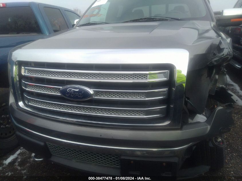 2013 FORD F-150 LARIAT - 1FTFW1ET9DFA03449