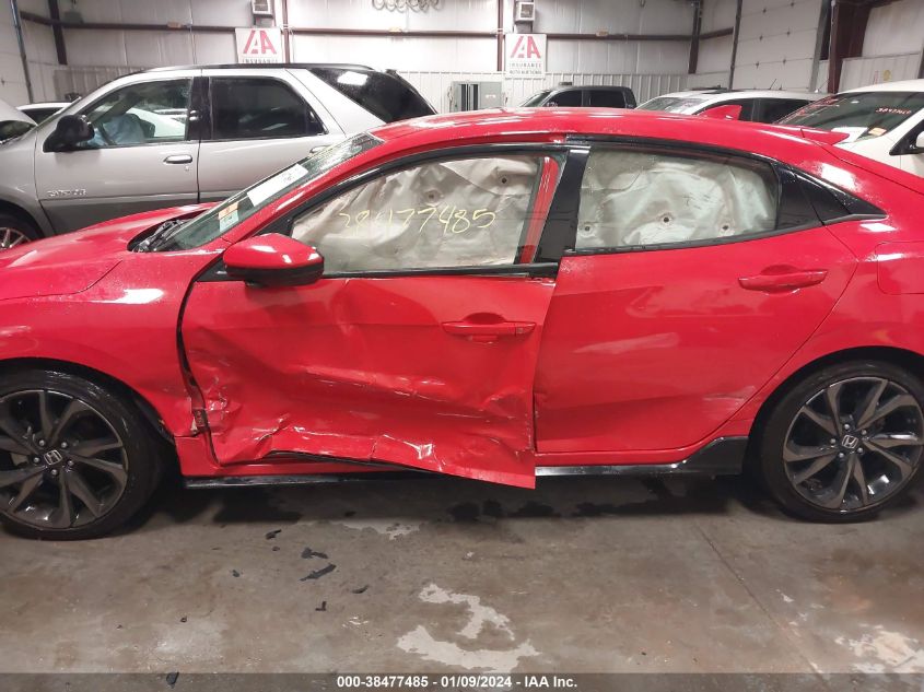 2019 HONDA CIVIC SPORT - SHHFK7H49KU223757