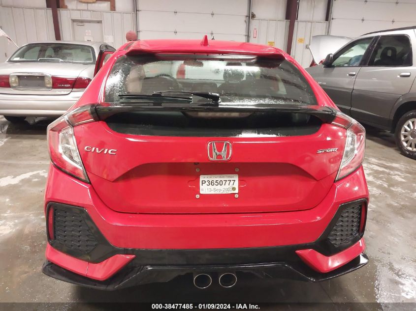 2019 HONDA CIVIC SPORT - SHHFK7H49KU223757