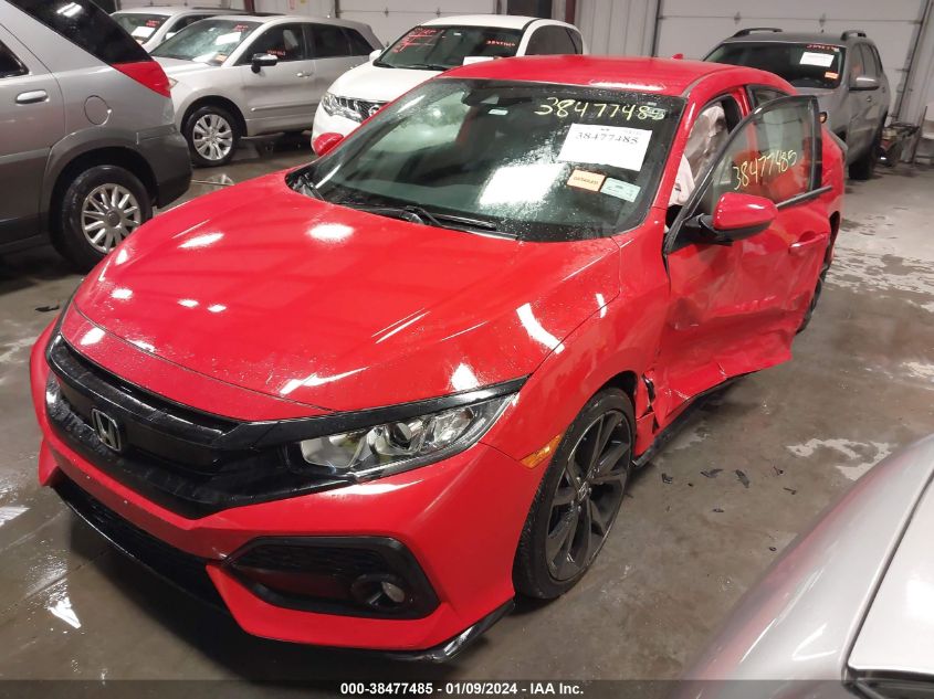 2019 HONDA CIVIC SPORT - SHHFK7H49KU223757