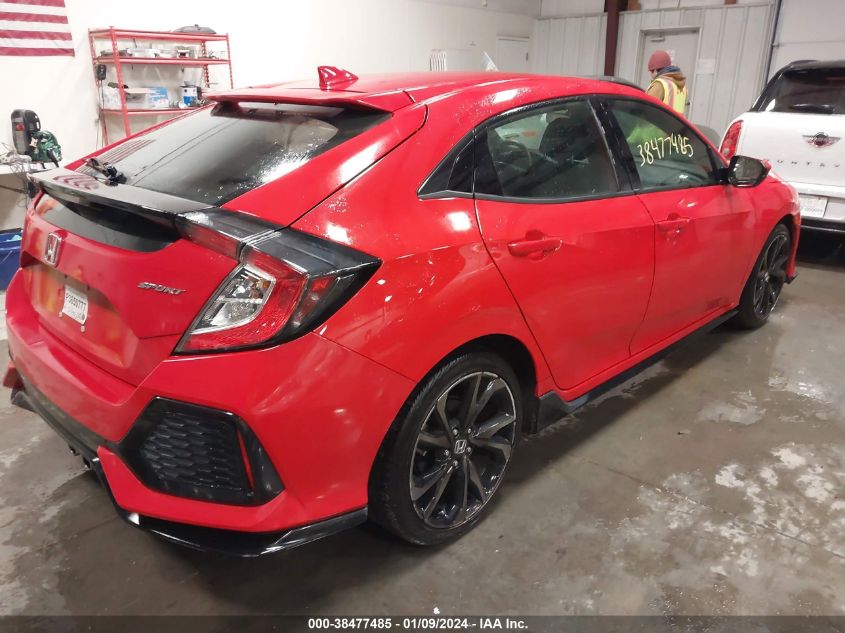 2019 HONDA CIVIC SPORT - SHHFK7H49KU223757