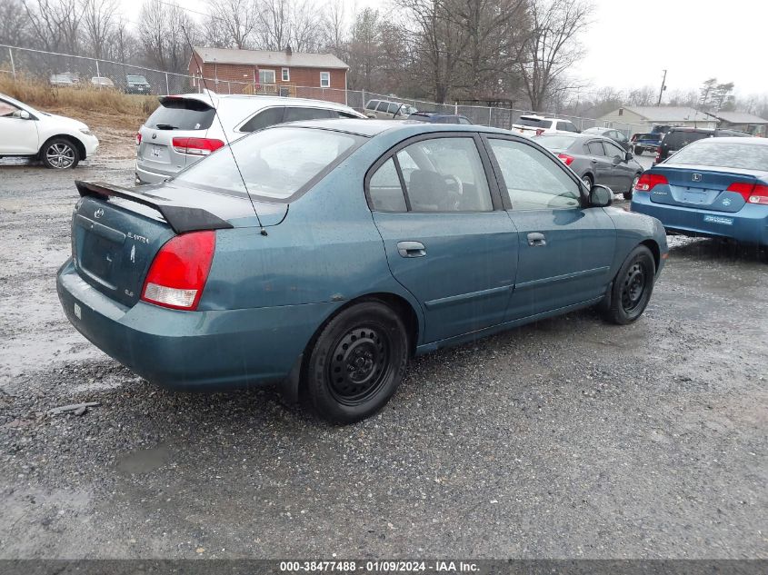 KMHDN45D81U130507 | 2001 HYUNDAI ELANTRA