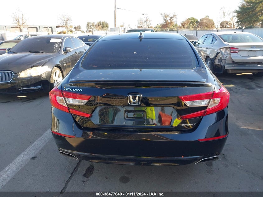 VIN 1HGCV1F34LA086063 2020 HONDA ACCORD SPORT