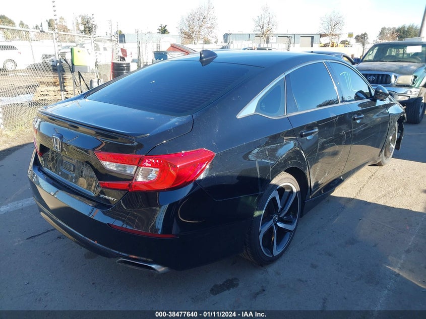 VIN 1HGCV1F34LA086063 2020 HONDA ACCORD SPORT