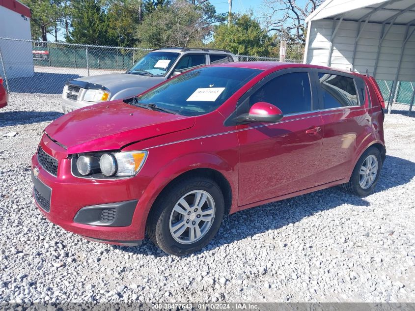2016 CHEVROLET SONIC LT - 1G1JC6SH1G4123416