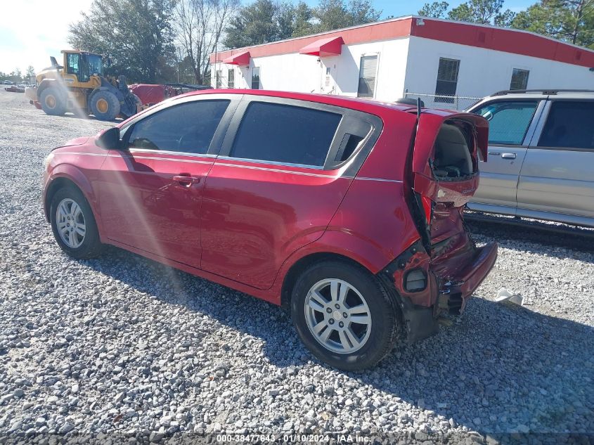 2016 CHEVROLET SONIC LT - 1G1JC6SH1G4123416