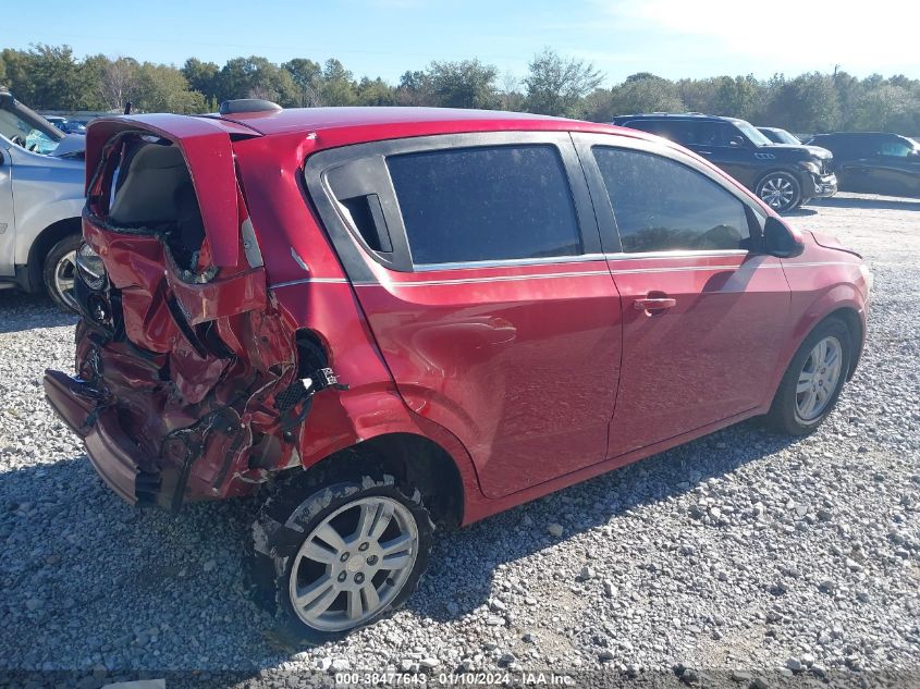 2016 CHEVROLET SONIC LT - 1G1JC6SH1G4123416