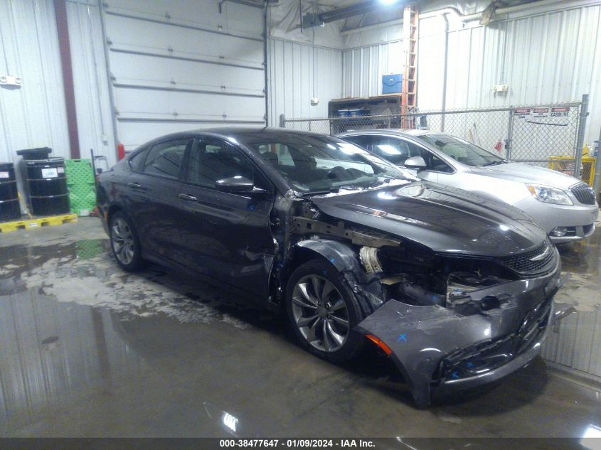 2015 CHRYSLER 200 S - 1C3CCCDG5FN610764