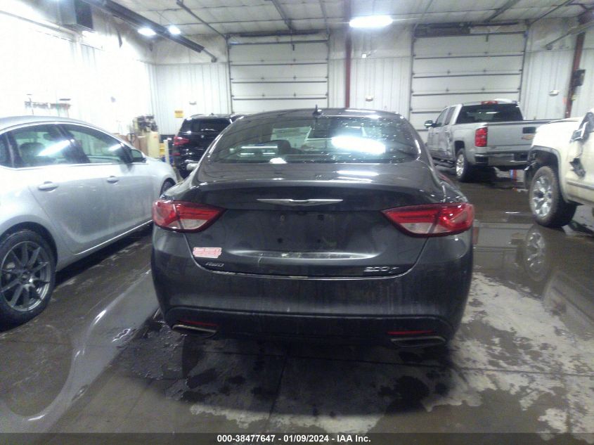 2015 CHRYSLER 200 S - 1C3CCCDG5FN610764