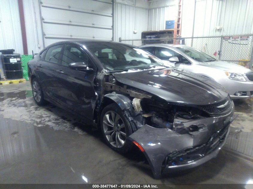 2015 CHRYSLER 200 S - 1C3CCCDG5FN610764