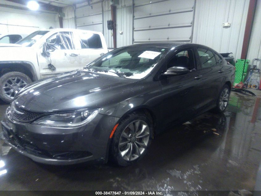2015 CHRYSLER 200 S - 1C3CCCDG5FN610764