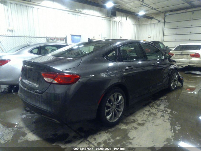 2015 CHRYSLER 200 S - 1C3CCCDG5FN610764