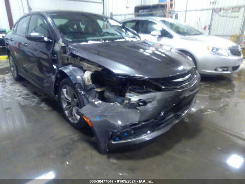 2015 CHRYSLER 200 S - 1C3CCCDG5FN610764