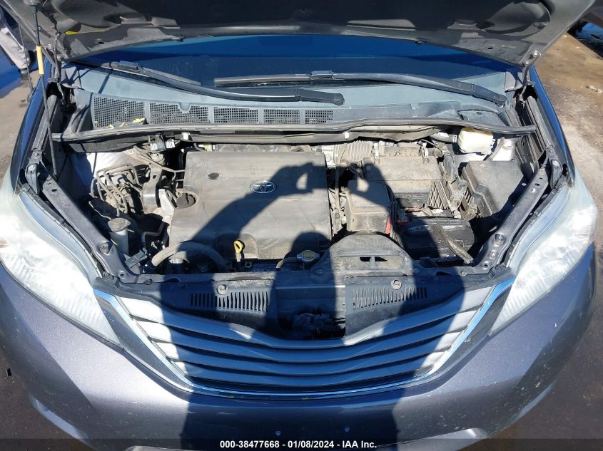 5TDYK3DC1DS402308 2013 TOYOTA SIENNA, photo no. 10