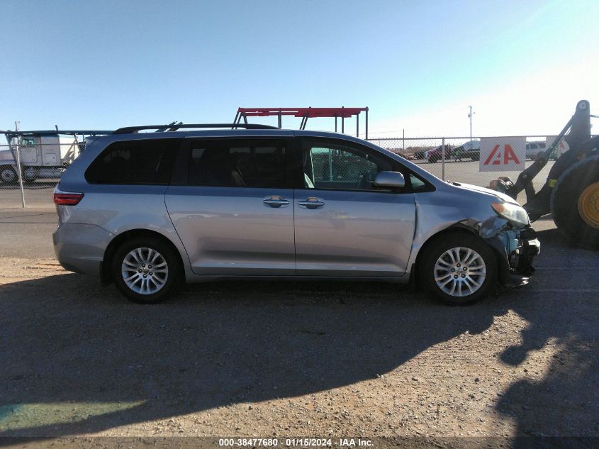 2015 TOYOTA SIENNA XLE PREMIUM 8 PASSENGER - 5TDYK3DC8FS571034
