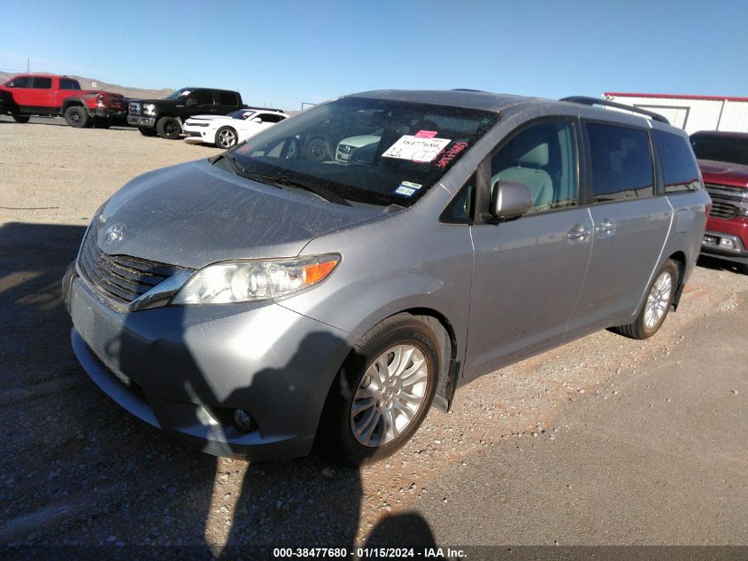 2015 TOYOTA SIENNA XLE PREMIUM 8 PASSENGER - 5TDYK3DC8FS571034