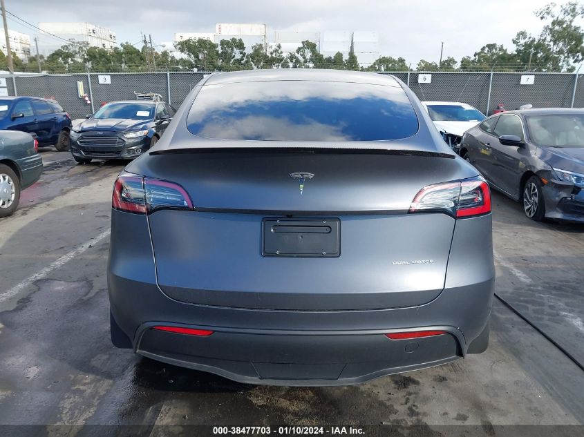 2023 TESLA MODEL Y AWD/LONG RANGE DUAL MOTOR ALL-WHEEL DRIVE - 7SAYGDEE6PA085903