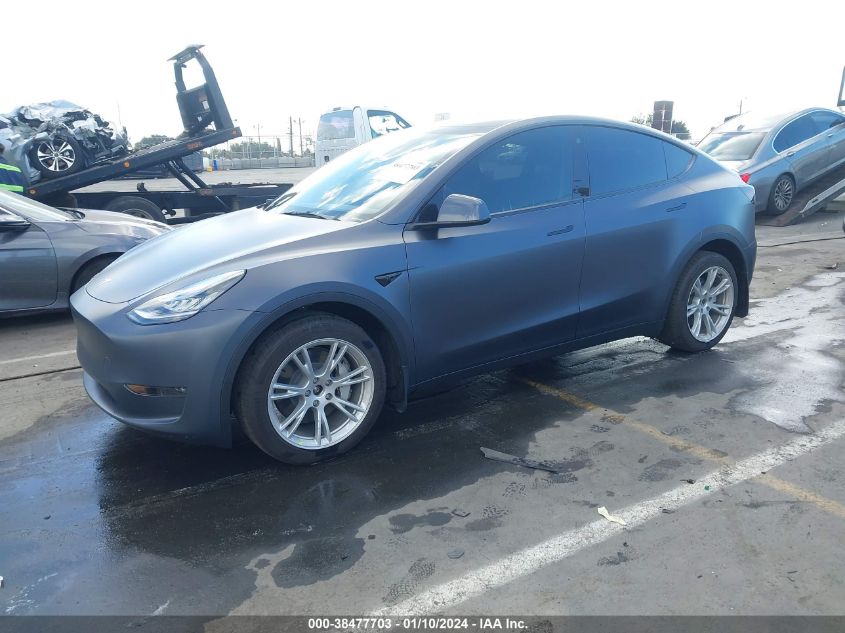 2023 TESLA MODEL Y AWD/LONG RANGE DUAL MOTOR ALL-WHEEL DRIVE - 7SAYGDEE6PA085903