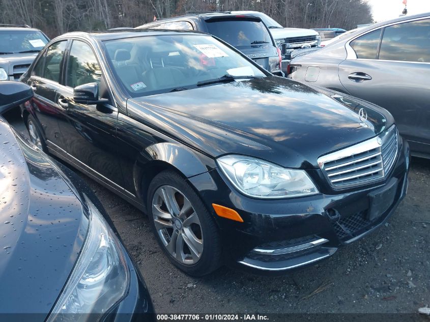 2014 MERCEDES-BENZ C 300 LUXURY 4MATIC/SPORT 4MATIC - WDDGF8ABXEG224618
