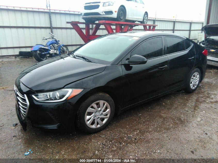 2017 HYUNDAI ELANTRA SE - 5NPD74LF5HH096209