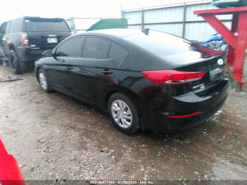 2017 HYUNDAI ELANTRA SE - 5NPD74LF5HH096209