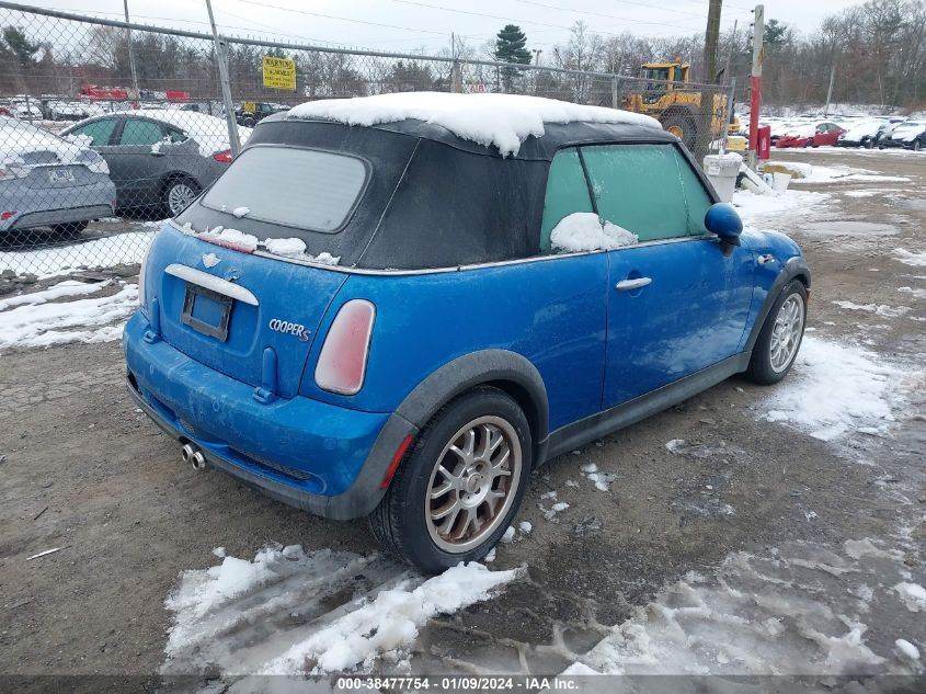 WMWRH33588TL97330 | 2008 MINI COOPER S