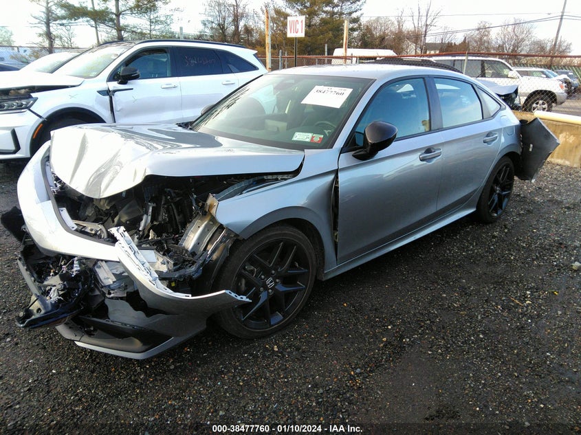 VIN 2HGFE2F52NH568670 2022 HONDA CIVIC SPORT