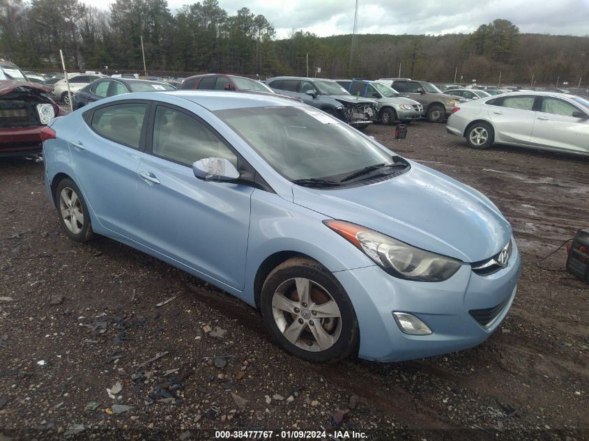 2013 HYUNDAI ELANTRA GLS/LIMITED - KMHDH4AE6DU807354